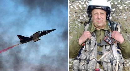 In der Ukraine das "Phantom of Kyiv" abgeschossen, das auf einem Trainings-L-39 flog