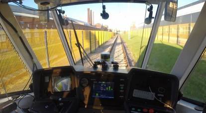 An unmanned tram enters Russian roads