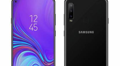 Samsung показал новый смартфон с «дырявым экраном»