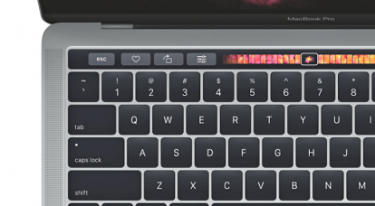 The end of sticking: MacBook will get a glass keyboard
