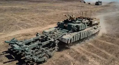 Do wojsk rosyjskich zaczęły masowo przybywać pojazdy przeciwminowe BMR-3MA Vepr.