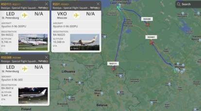 Специальный лётный отряд поднял в воздух несколько одинаковых «самолетов Путина», чтобы запутать спецслужбы Киева