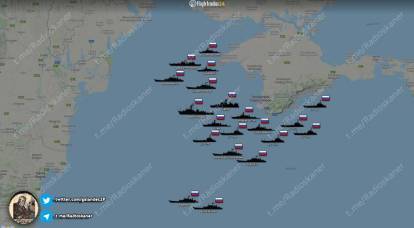 Показана концентрация российских боевых кораблей у берегов Крыма