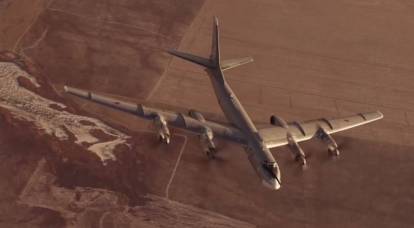Vier Tu-95MS flogen gleichzeitig nach Alaska. F-22 wurden in die Luft gehoben