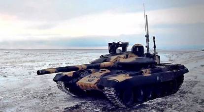 哈萨克斯坦展示了T-72坦克的新版本，该版本优于俄罗斯