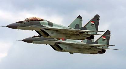 El caza MiG-29M recientemente trasladado a Egipto se estrella