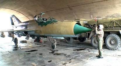 El ejército del mariscal Haftar perdió el derecho MiG-21 durante un desfile militar