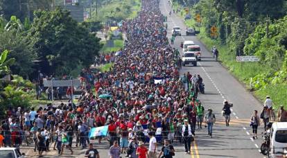 Une "armée" de Latinos se rend à la frontière américaine pour renverser Trump