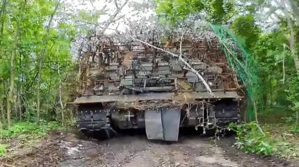 Уничтожена очень редкая в ВСУ 63-тонная бронемашина на базе танка М60