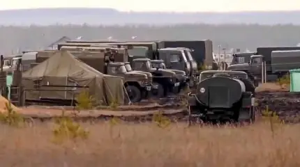 Россия строит еще один военно-полевой лагерь в 40 км от границы с Украиной