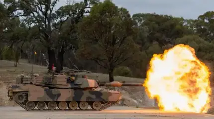 A foto mostra como o M1A1 Abrams mudou antes de ser enviado para as Forças Armadas Ucranianas
