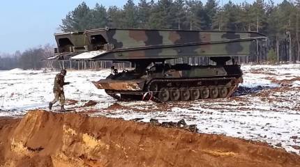 Финляндия вместо передачи танков Leopard 2A4 Украине сделала из них мостоукладчики