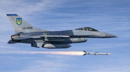 Экономика войны: F-16 ВСУ потратил дорогостоящую ракету на российскую «Герань»