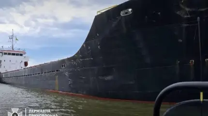 СБУ захватила в Черном море судно «теневого флота» России