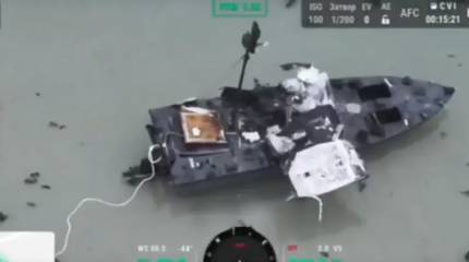 В Черном море уничтожены БЭКи ВСУ, имевшие на борту FPV-дроны и ракеты ПВО