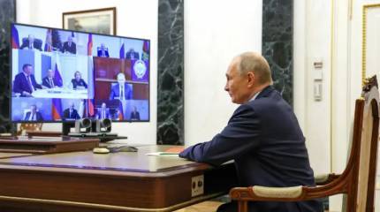 Владимир Путин на совещании Совбеза приветствовал намерение Трампа возобновить контакты с Москвой