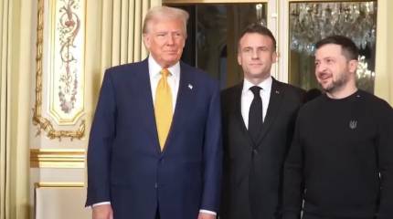 В Сеть слили запись разговора Трампа с Зеленским и Макроном о прекращении огня