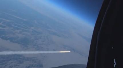 «В ответ на провокацию»: опубликованы редкие кадры боевого пуска ракеты «Кинжал»