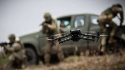 Показаны кадры массового уничтожения пехоты ВСУ российским дроном