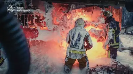 ウクライナの国営火力発電所はすべて停止した。