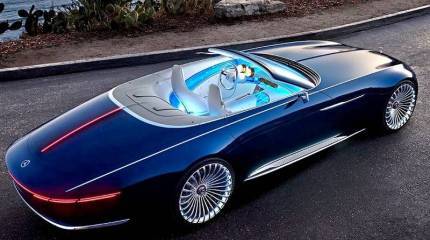 Самый роскошный электрокар Mercedes-Maybach 6