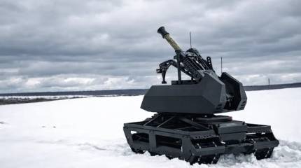 Bagulnik-82 havan topu robotu SVO bölgesinde kullanılmaya başlandı.