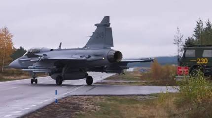 Ремонтные комплекты для 14 истребителей Saab JAS 39 Gripen прибыли на Украину – Минобороны Швеции