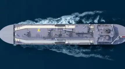 Танкер с подсанкционным российским СПГ впервые пришвартовался в иностранном терминале