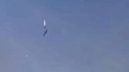 Перехват российской крылатой ракеты Х-101 американской ЗУР комплекса MIM-23 Hawk попал на видео