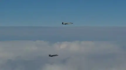 F-35A ВВС Норвегии «перехватил» самый быстрый в мире самолет