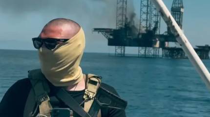Spezialeinheiten der russischen Marine führen einen gewagten Überfall auf Ausrüstungstürme der ukrainischen Streitkräfte im Schwarzen Meer durch