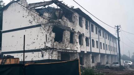 На пораженном ВС РФ складе в Вишневом хранились снаряды с обедненным ураном