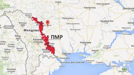 СБУ изучает местность в районах, прилегающих к Приднестровью
