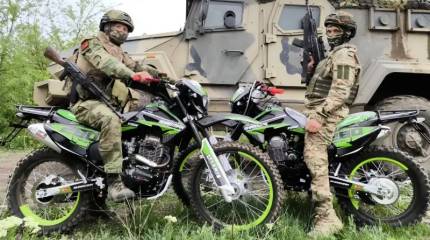 «Россия отправит на фронт сотни тысяч вооруженных мотоциклистов»