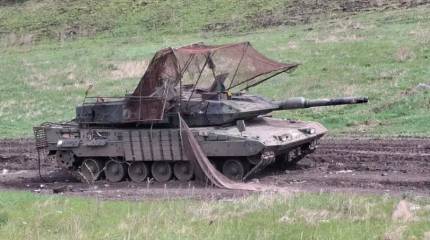 Российские войска впервые затрофеили шведский танк Strv 122