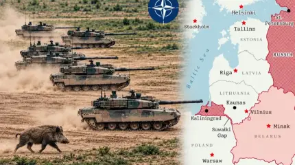 Опасные игры близ Сувалкского коридора: «отважный кабан» выходит из засады