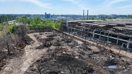 На Украине показали, во что превратился н.п. Вишневое после удара ВС РФ