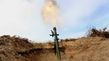 На Донбасс прибыл взвод минометчиков