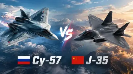 Битва за небо: эксперты сравнили Су-57 и J-35 по ключевым параметрам