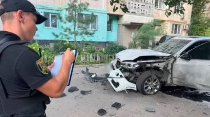 Покушение на военного логиста ВМС в Одессе: BMW X5 взорвалось при старте