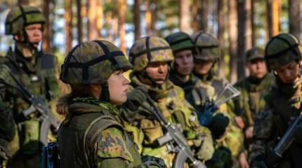 150 финских срочников заняли позиции на границе, ожидая нападения со стороны РФ