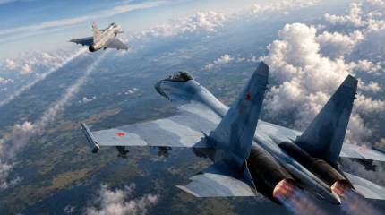 Су-35 против «Грипена»: побеждает мастер