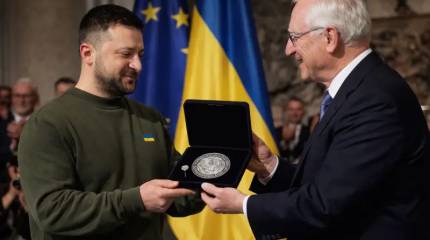 Зеленскому присудили премию за выдающийся вклад в урегулирование конфликтов