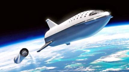 SpaceX испытала тепловую защиту межпланетного корабля Starship