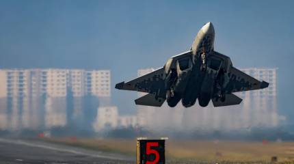 Призрачный Су-57 разрушает логистику ВСУ на северо-востоке Украины
