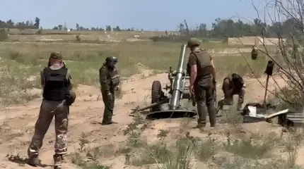 Российские военные обзавелись минометами калибра 140 мм из КНДР