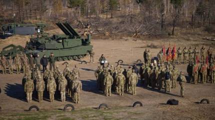 Украинская армия без широкой огласки получила инженерные бронемашины M1150 Assault Breachers на базе танка Abrams