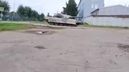 В России засветился тяжелый робот-штурмовик на базе танка Т-72/Т-90