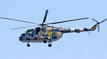 Украинский вертолет Ми-8 с экипажем в 4 человека уничтожен нашей 