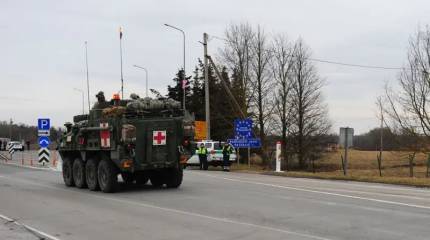 НАТО тренируется оперативно эвакуировать раненых в странах Северной Европы